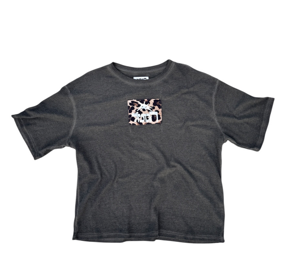 'Washed' Waffle T-shirt