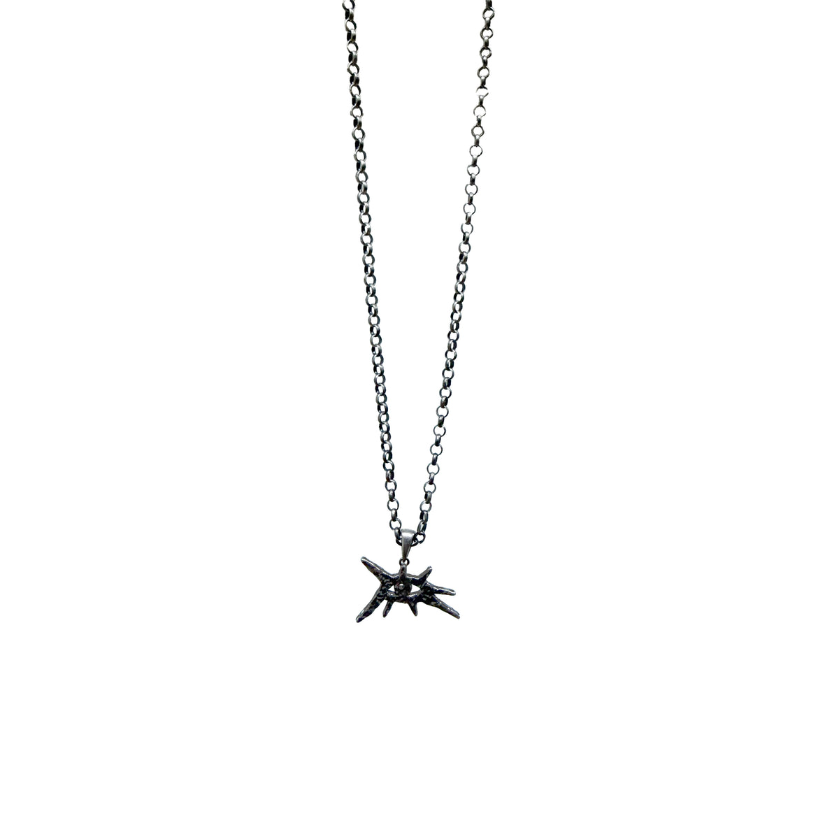 STERLING SILVER SIGNATURE EYE CHAIN