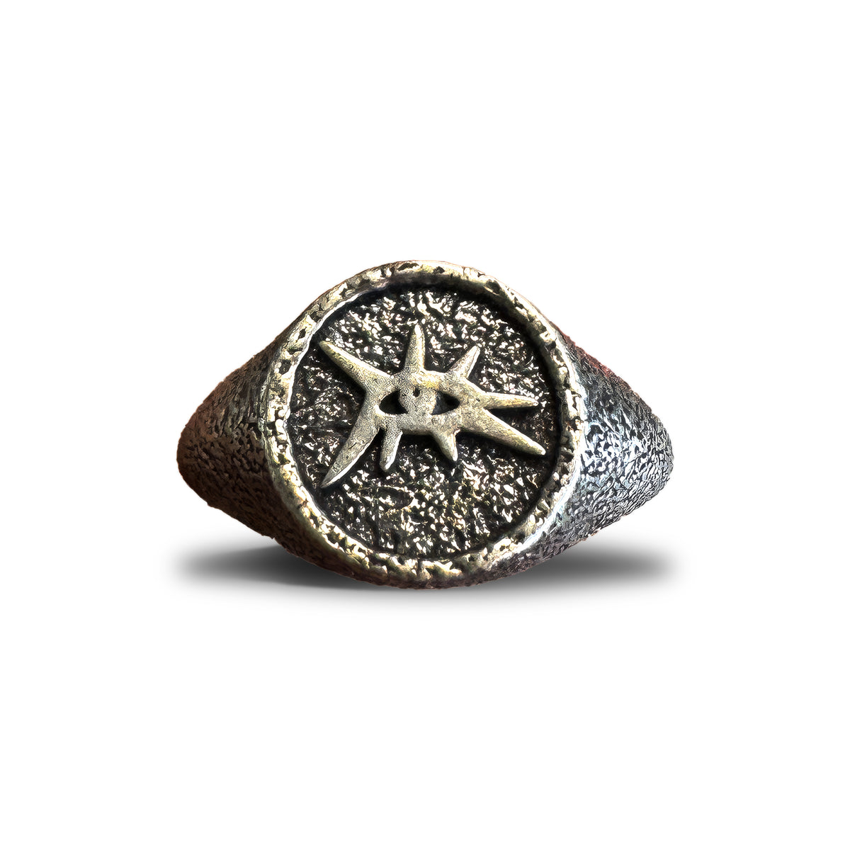 STERLING SILVER SIGNATURE EYE RING